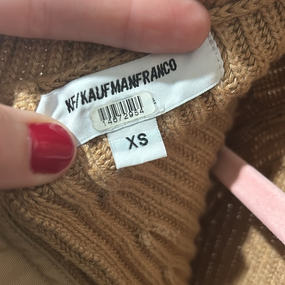 F/KaufmanFranco Collective Zip Back Turtleneck Sweater, RTR - Picture 9 of 9